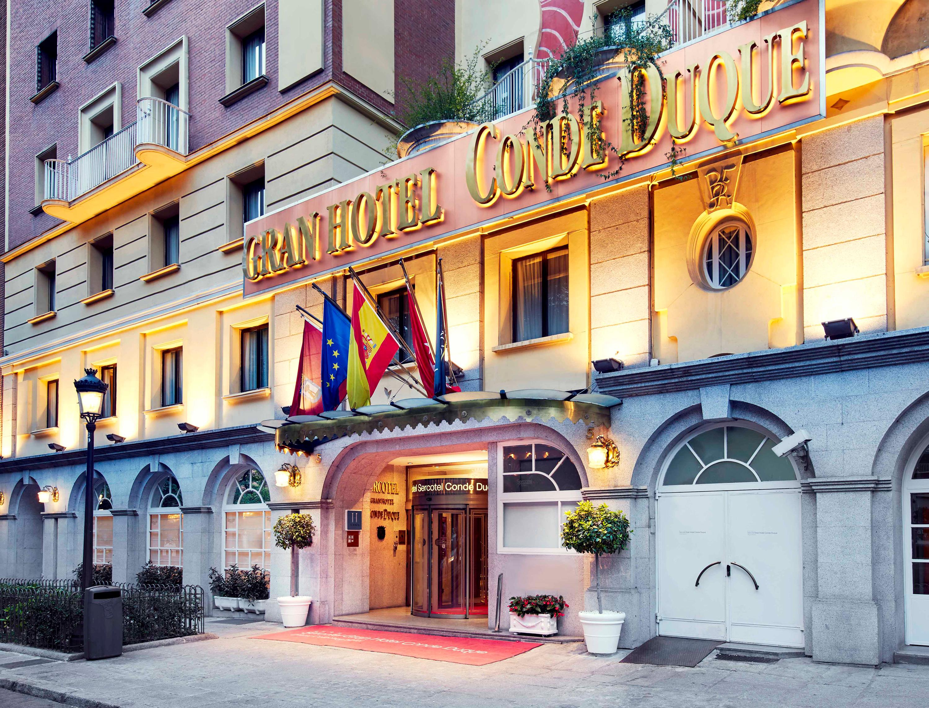 Sercotel Gran Hotel Conde Duque Madrid Exterior photo