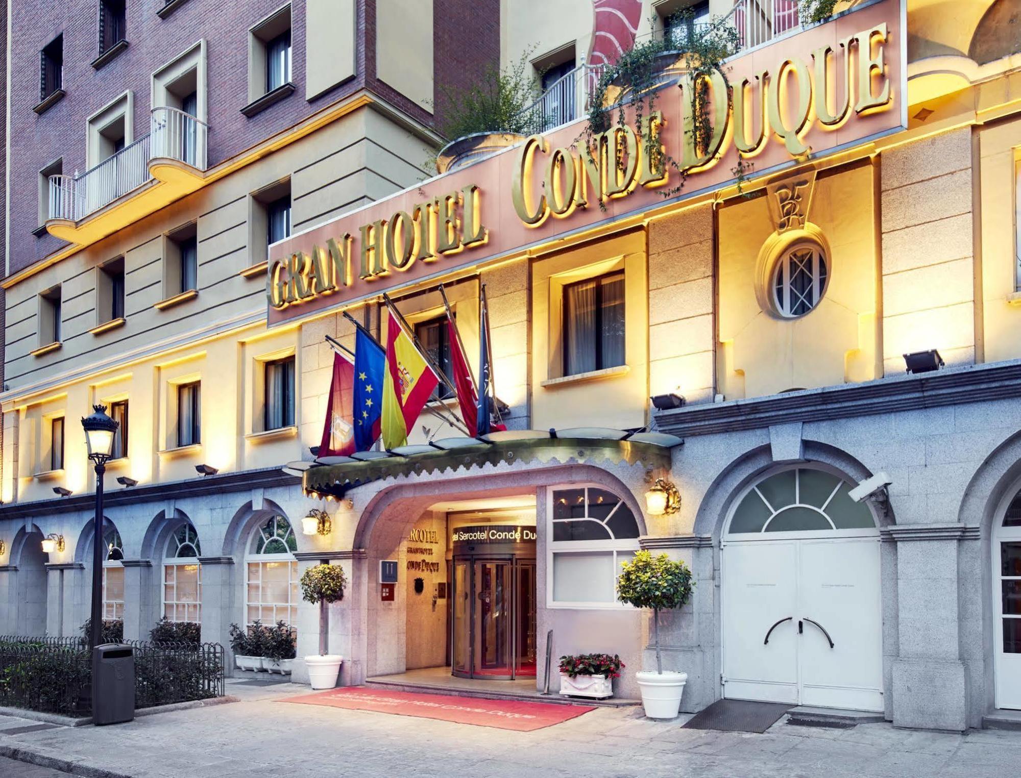 Sercotel Gran Hotel Conde Duque Madrid Exterior photo